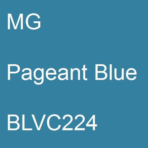 MG, Pageant Blue, BLVC224.